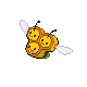 Combee, Front, in HeartGold & SoulSilver