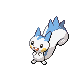 Pachirisu, Front, in HeartGold & SoulSilver