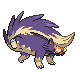 Skuntank, Front, in HeartGold & SoulSilver