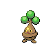 Bonsly, Front, in HeartGold & SoulSilver