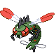 Yanmega, Front, in HeartGold & SoulSilver