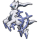 Arceus Flying in HeartGold & SoulSilver