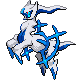 Arceus Water in HeartGold & SoulSilver