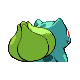 Bulbasaur, Back, in HeartGold & SoulSilver