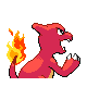 Charmeleon, Back, in HeartGold & SoulSilver