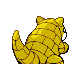 Sandshrew, Back, in HeartGold & SoulSilver