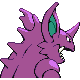 Nidoking, Back, in HeartGold & SoulSilver