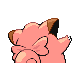 Clefairy, Back, in HeartGold & SoulSilver