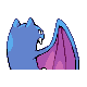 Golbat, Back, in HeartGold & SoulSilver