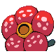 Vileplume, Back, in HeartGold & SoulSilver
