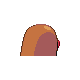 Diglett, Back, in HeartGold & SoulSilver