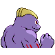 Machoke, Back, in HeartGold & SoulSilver