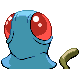 Tentacool, Back, in HeartGold & SoulSilver