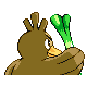 Farfetch'd, Back, in HeartGold & SoulSilver
