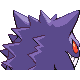 Gengar, Back, in HeartGold & SoulSilver