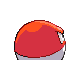 Voltorb, Back, in HeartGold & SoulSilver