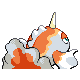 Goldeen, Back, in HeartGold & SoulSilver