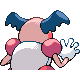 Mr. Mime, Back, in HeartGold & SoulSilver