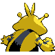 Electabuzz, Back, in HeartGold & SoulSilver