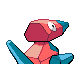 Porygon, Back, in HeartGold & SoulSilver