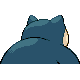Snorlax, Back, in HeartGold & SoulSilver