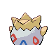 Togepi, Back, in HeartGold & SoulSilver