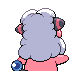 Flaaffy, Back, in HeartGold & SoulSilver