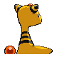 Ampharos, Back, in HeartGold & SoulSilver