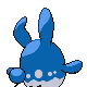 Azumarill, Back, in HeartGold & SoulSilver