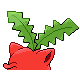 Hoppip, Back, in HeartGold & SoulSilver