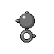 Unown B, Back, in HeartGold & SoulSilver