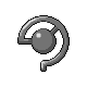 Unown C, Back, in HeartGold & SoulSilver