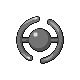 Unown H, Back, in HeartGold & SoulSilver