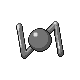Unown N, Back, in HeartGold & SoulSilver