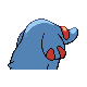 Phanpy, Back, in HeartGold & SoulSilver