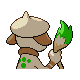 Smeargle, Back, in HeartGold & SoulSilver
