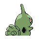 Larvitar, Back, in HeartGold & SoulSilver