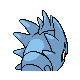 Pupitar, Back, in HeartGold & SoulSilver