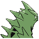 Tyranitar, Back, in HeartGold & SoulSilver