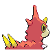 Wurmple, Back, in HeartGold & SoulSilver