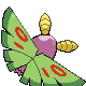 Dustox, Back, in HeartGold & SoulSilver