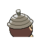 Seedot, Back, in HeartGold & SoulSilver