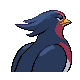 Swellow, Back, in HeartGold & SoulSilver