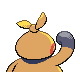 Makuhita, Back, in HeartGold & SoulSilver