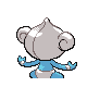 Meditite, Back, in HeartGold & SoulSilver