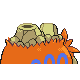 Camerupt, Back, in HeartGold & SoulSilver