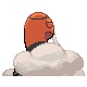 Torkoal, Back, in HeartGold & SoulSilver
