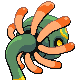 Cradily, Back, in HeartGold & SoulSilver