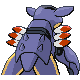 Armaldo, Back, in HeartGold & SoulSilver