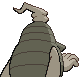 Dusclops, Back, in HeartGold & SoulSilver